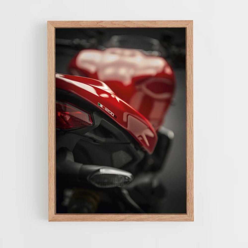 Poster Monstre Épique 1200 – affiche Ducati (vue 4)